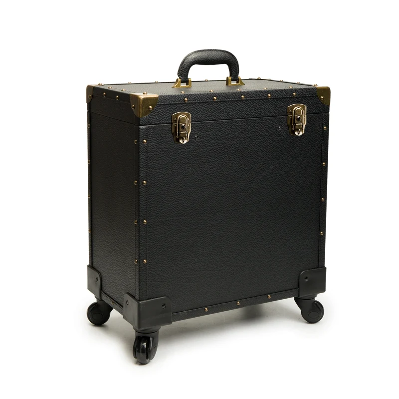 Новый Многофункциональный косметический чехол на колесиках большой чемоданчик