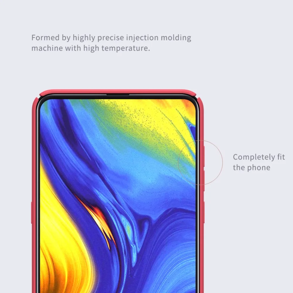 Чехол NILLKIN для Xiaomi Mi Mix 3 Матовый Жесткий чехол из поликарбоната 3|Бамперы| |