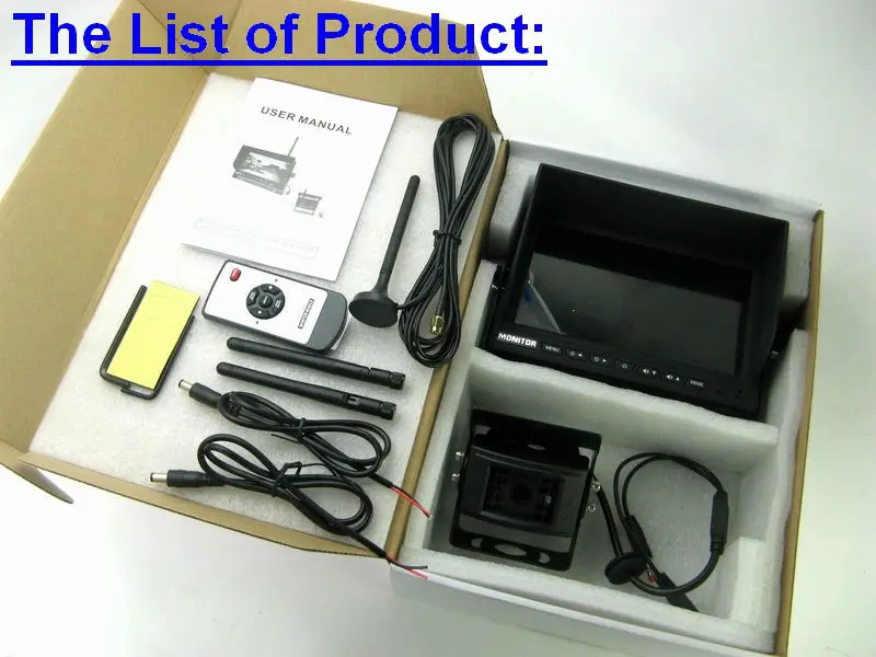 The list of product