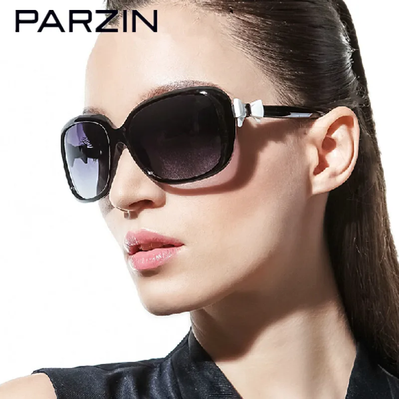 PARZIN Новые Солнцезащитные очки женские Модные прямоугольные поляризованные женские солнцезащитные очки Женские солнцезащитные очки с чехлом 9288