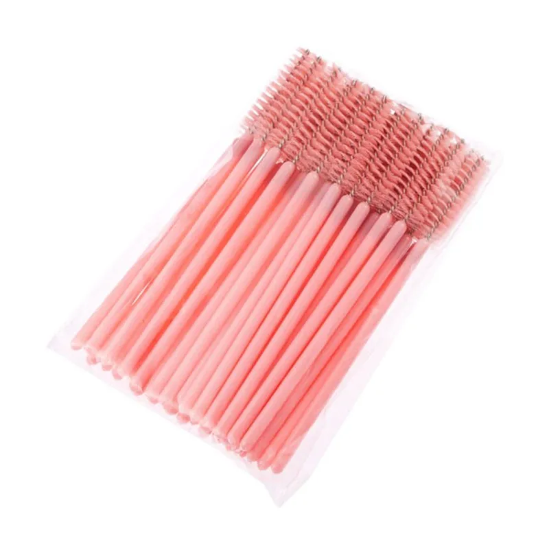 

Daily Use Eye Makeup Disposable Eyelash Brushes Mascara Wands Lash Extension Applicator 50pcs/set or 100pcs/set