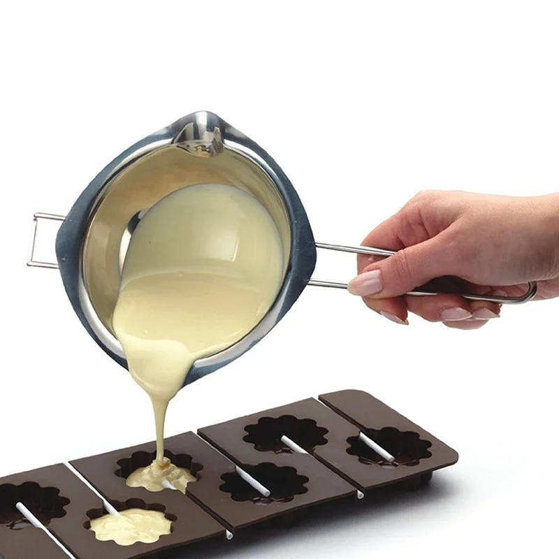 Kichen Stainless Steel Butter Chocolate Melting Pot Furnace Heated Milk Bowl Tool Baking Pastry Tools 2017ing
