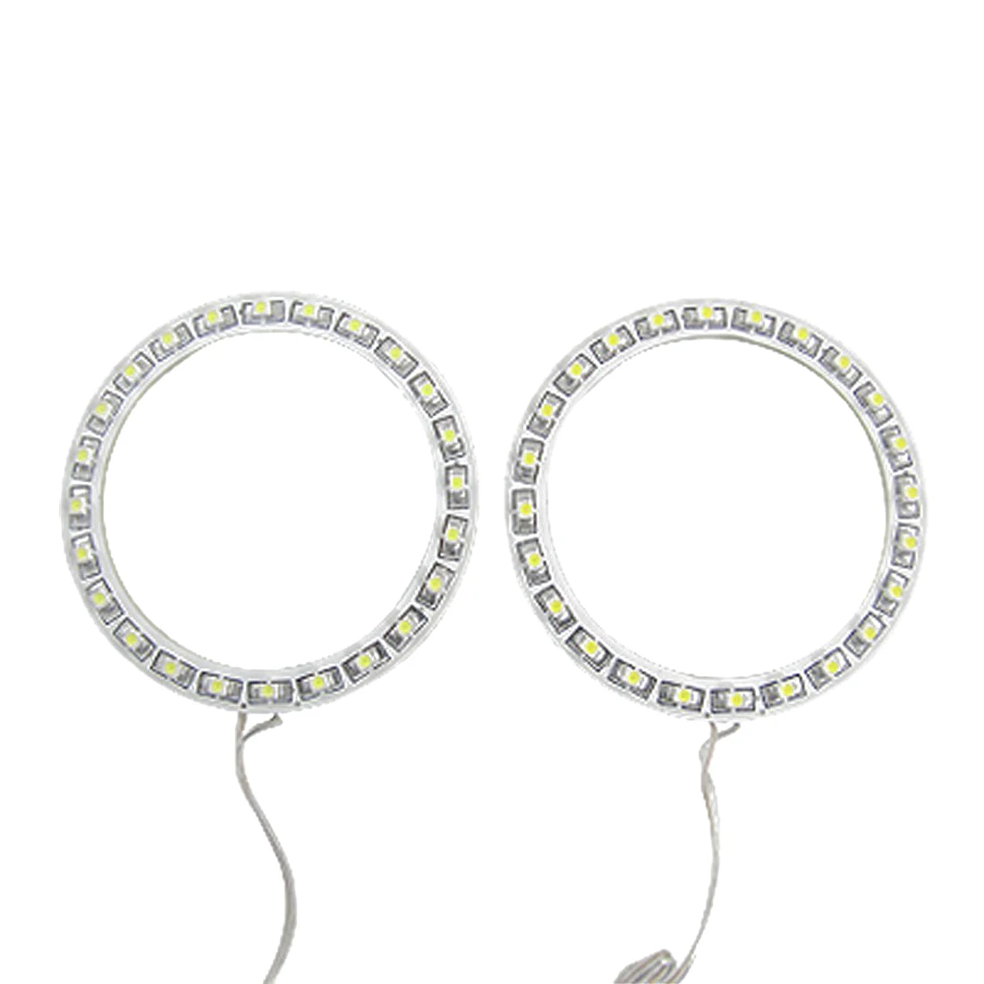 Buy 2 x 80mm 24 SMD LED Car Angel Eye Halo Ring Light