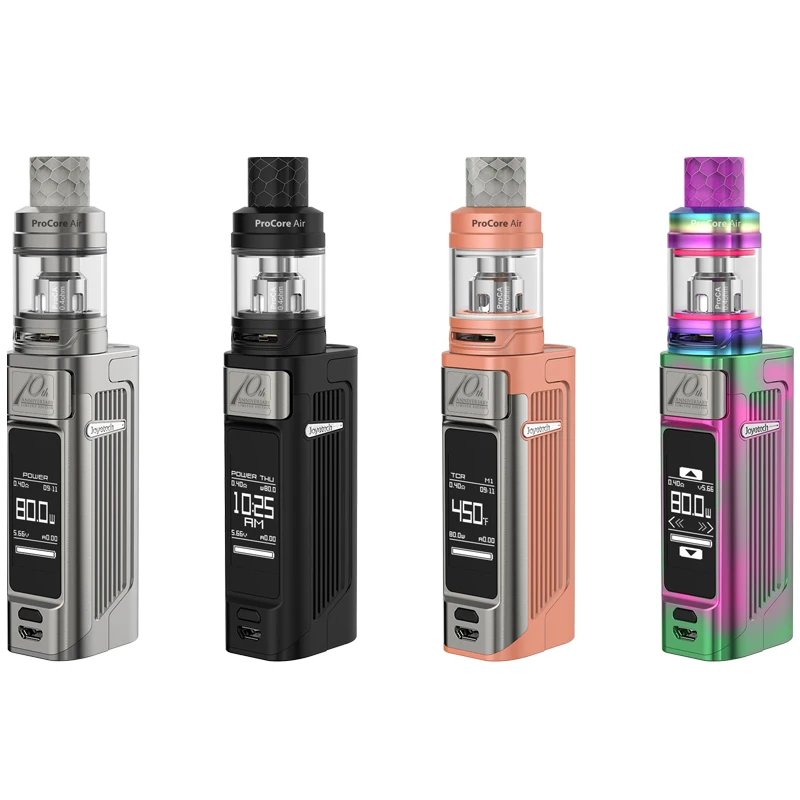 

Original Joyetech ESPION Solo 80W Kit With 18650/21700 Battery and Procore Air Atomizer 4.5ml Electronic-Cigarette Vaporizer