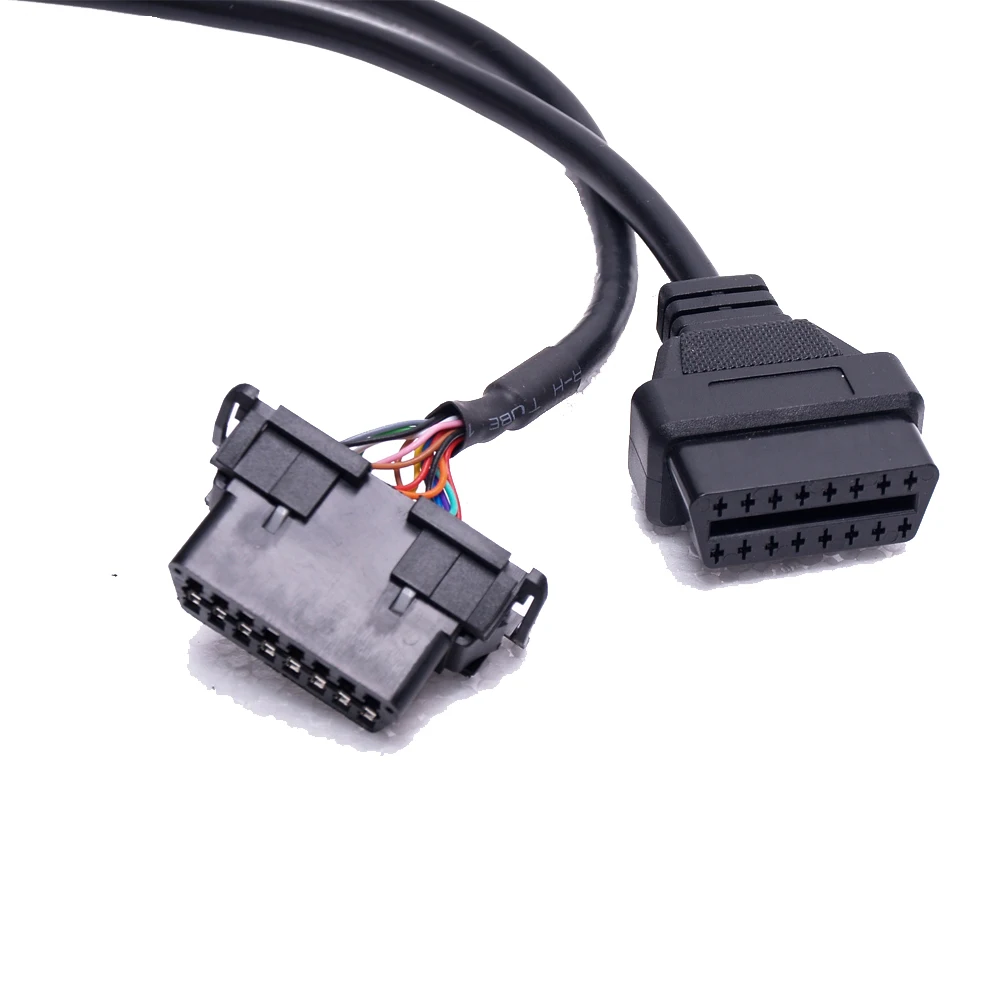 Универсальный кабель OBD2 OBDIl OBD 2 II Y адаптер Диагностический соединительный с