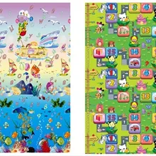 Детская многофункциональная подушка, нетоксичный детский игровой коврик для ползающего ребенка, детский коврик для игры в спортзал, ковер для семейного пикника, двусторонний коврик