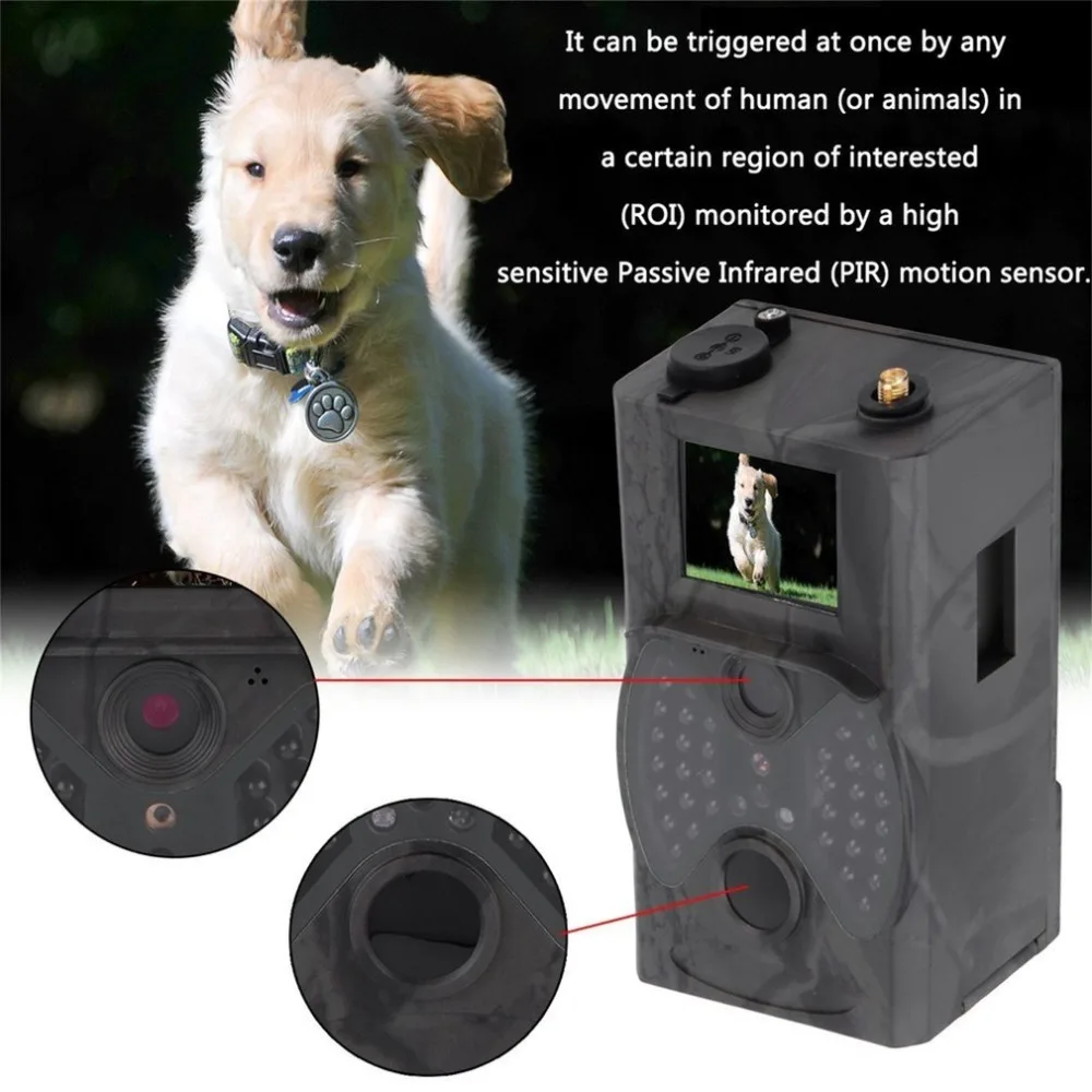 

2.0 Inch Colorful LCD Display Hunting Trail Camera Video Scouting Infrare HD 12MP MMS GPRS PIR Motion Sensor Wildlife Camera
