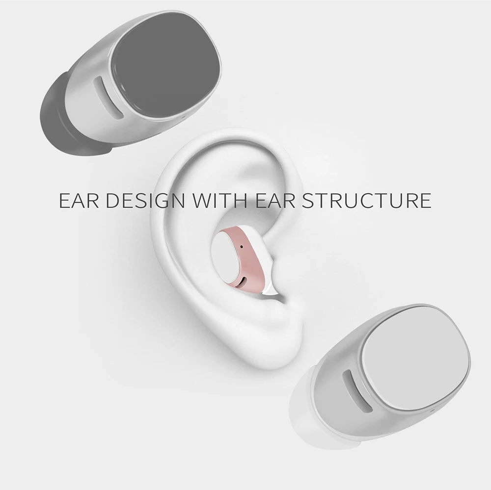 Mini7 Bluetooth Headset Earphone Handsfree Voice Control Wireless Earphones Tiny Earbud Earpods with Microphone for Mobile Phone (7)