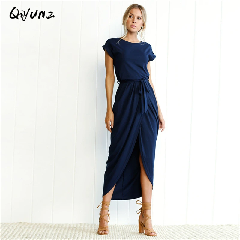 Maxi dresses with sleeves for summer girls