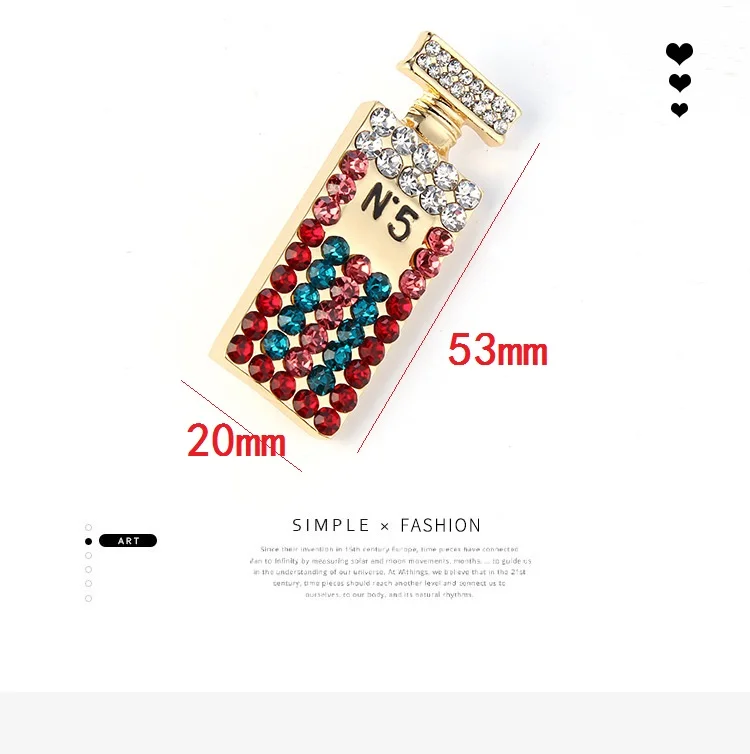 Fashion exquisite hollow full brooch brooch letter pin women's clothing jewelry hot sale Bridesmaid Rhinestone Party Bouquet Brooch Pin01