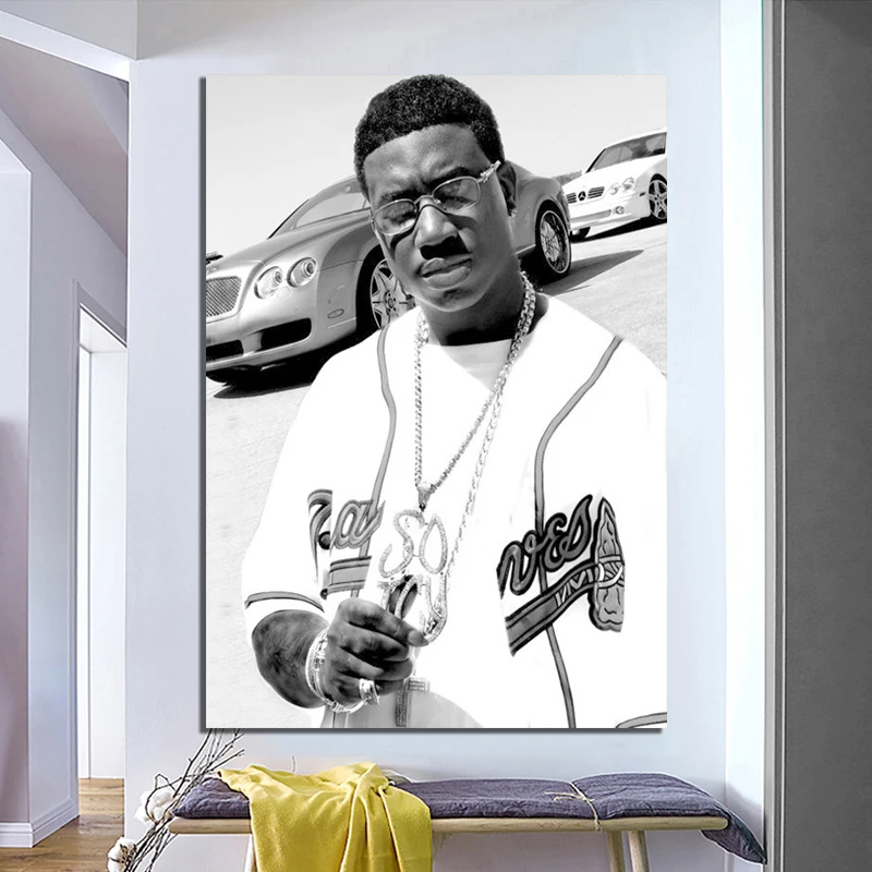 Плакат с музыкальными звездами рэпера 013 Gucci Грива Radric Delantic Davis 24x32 дюйма|rapper