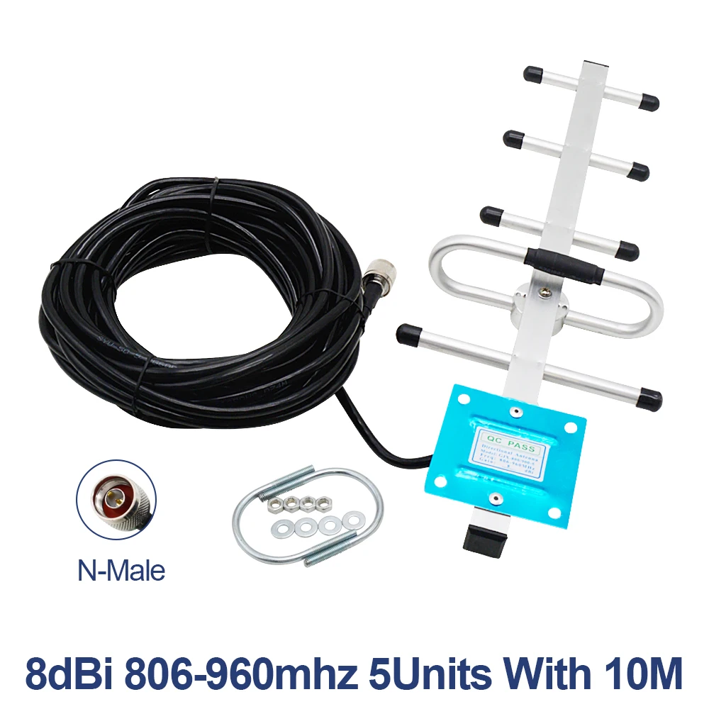 ЖК-дисплей GSM 900Mhz UMTS 2G/3Gcelular повторитель сигнала мобильного телефона, усилитель 900MHz+ антенна Yagi/Omni
