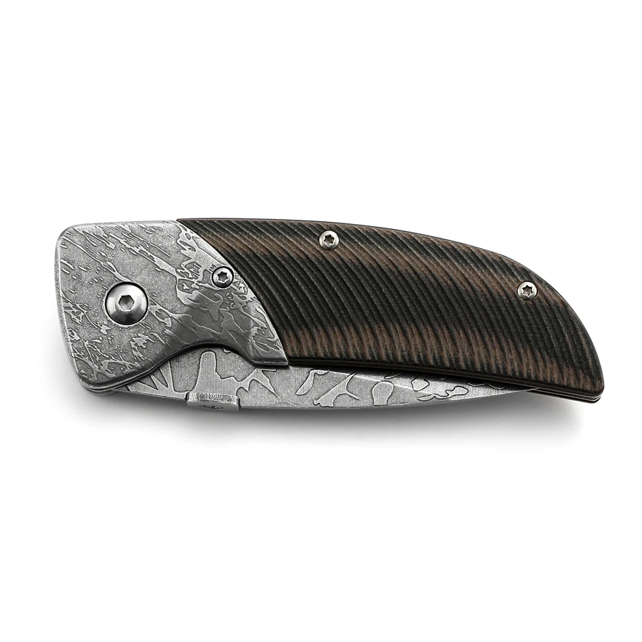Тактический складной нож Karambit со стальным лезвием с титановым покрытием