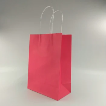 

30pcs/lot Gift packing bag Christmas party gift paper bag 3 sizes DIY takeaway Gift paper bags resusable environmental