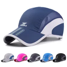 6 цветов Повседневная Мужская Уличная быстросохнущая летняя солнцезащитная Кепка для бега