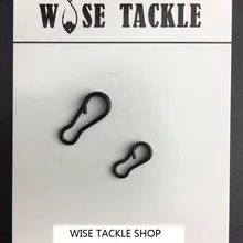 50 шт. мудрый снасти застежка-крючок/быстрые ссылки для рыбалка на Карпов-Карповые стержни снасти 8 мм или 12 мм-рыболовные принадлежности