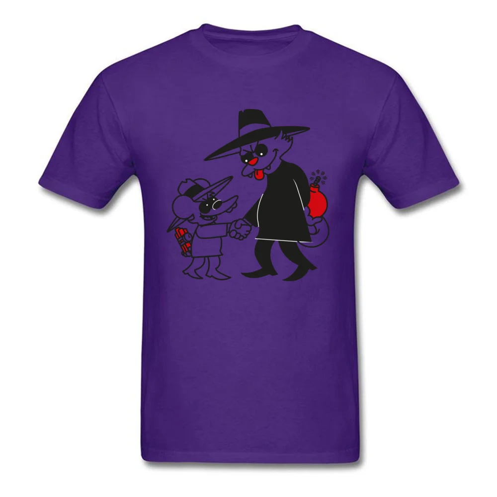 Casual cat vs mouse 11083 Custom Short Sleeve Summer/Fall Tops Tees 2018 Popular O-Neck 100% Cotton Tee Shirts Young T Shirts cat vs mouse 11083 purple