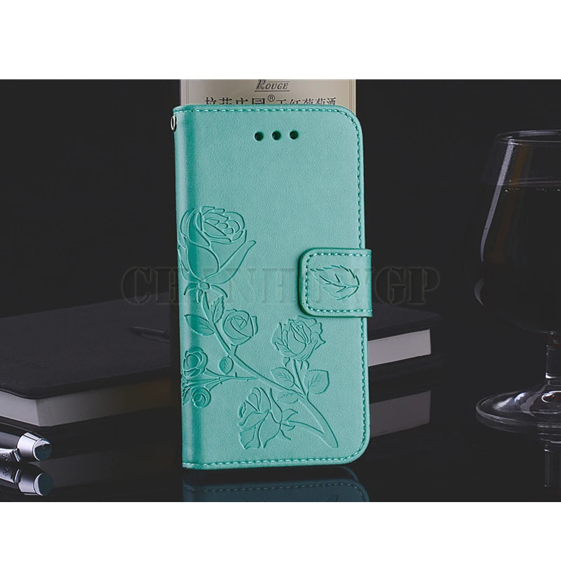 Чехол бумажник с откидной крышкой и розами для Samsung Galaxy J4 J6 J8 J3 J5 J7 Neo A5 A7 A9 A6 A8 2018 2017