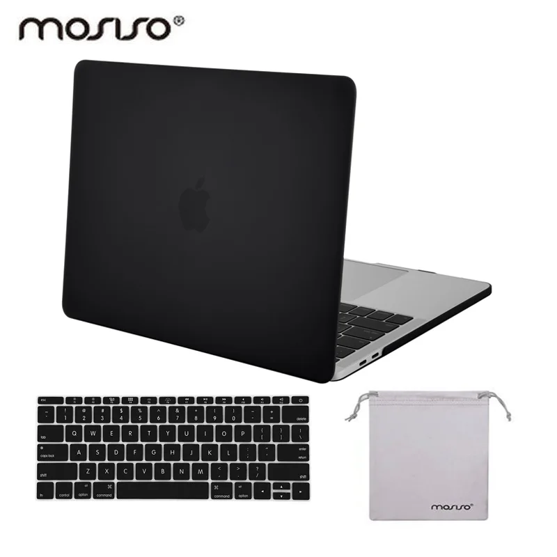 Жесткий чехол MOSISO для ноутбука Macbook Pro 13 A1989 A1706 с кристаллами сенсорной панели 2016