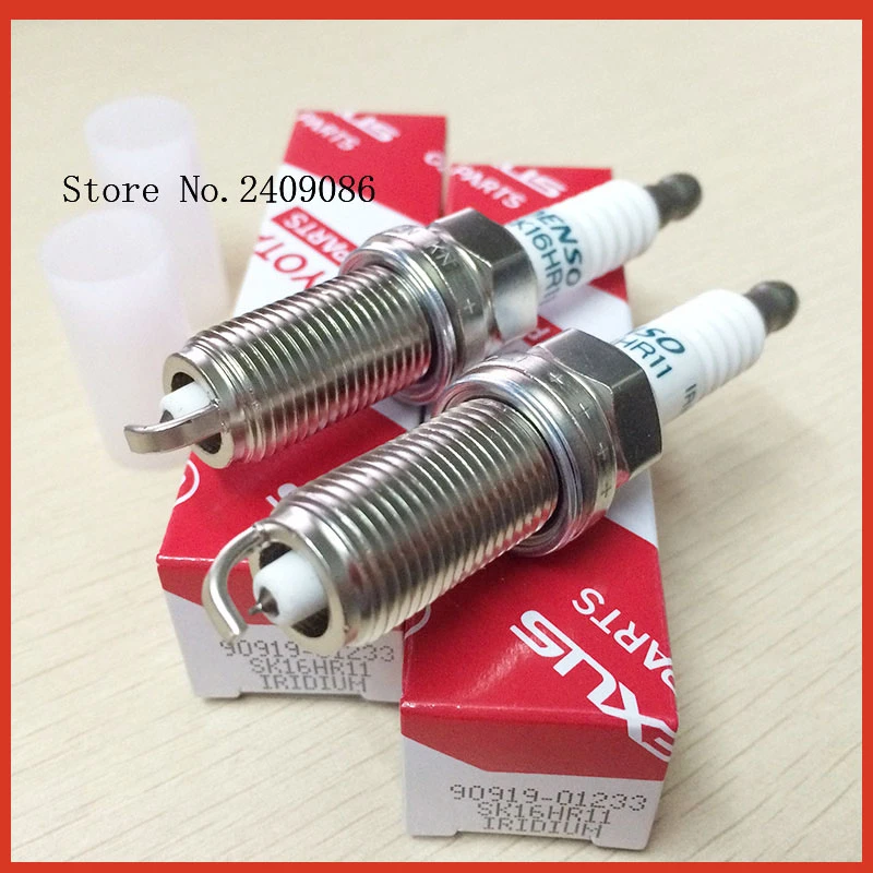 4pcs Denso Sk16hr11 9091901233 Japan Original Iridium Spark Plugs For