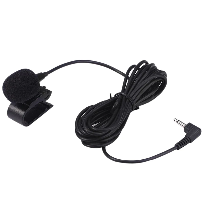 3m Long Professionals 3.5mm Jack Plug Mic Stereo Mini Wired External Microphone Car Audio Microphone For Auto DVD Radio