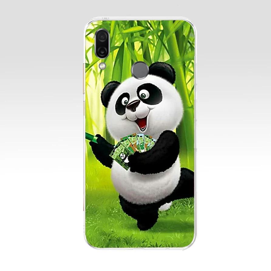 Милый подарок Panda 102FG Мягкий Силиконовый ТПУ чехол для телефона huawei Honor 8 Lite 8X 8s