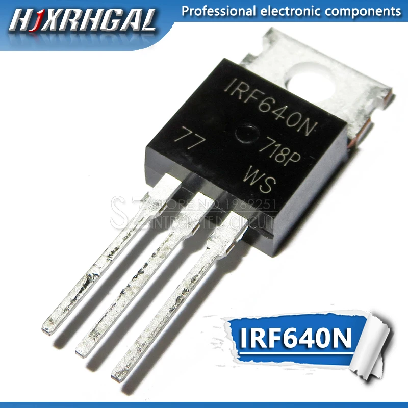10PCS MOSFET Transistor IR//VISHAY TO-220 IRF840 IRF840PBF