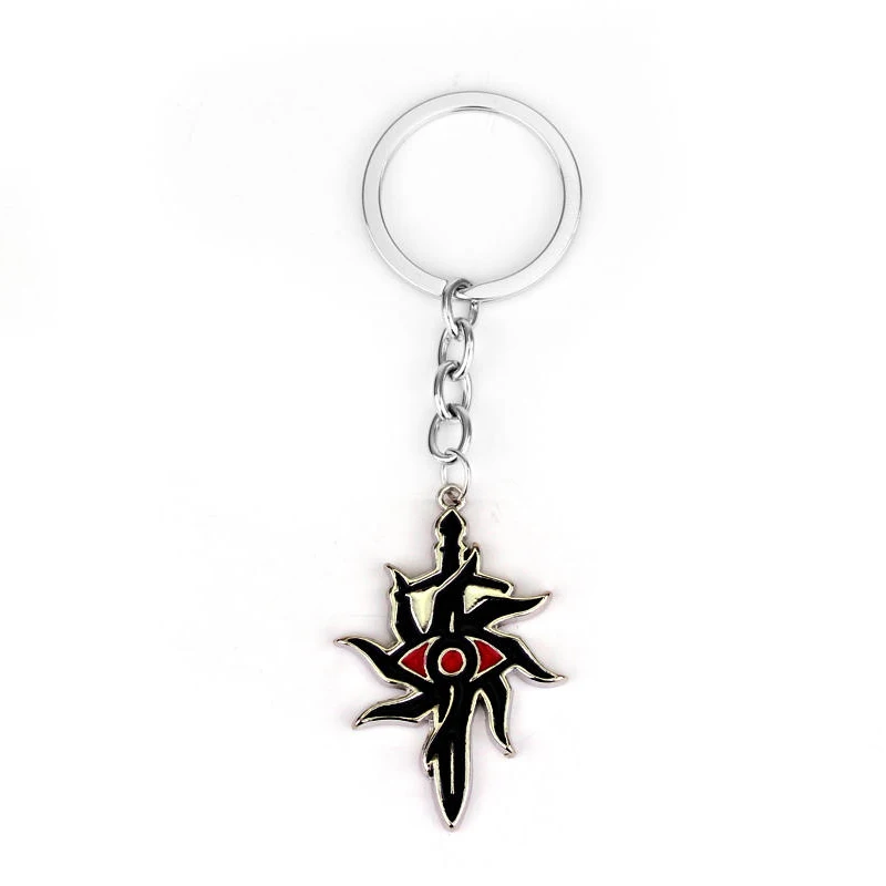 

Dragons Age Inquisition Keychain PS4 game Key Ring Holder Chaveiro Key Chain Pendant men Gift Jewelry