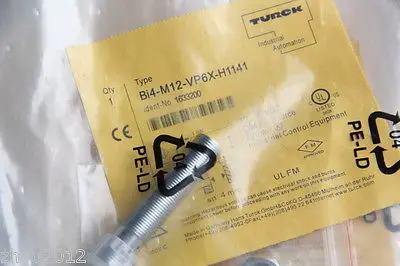 

DHL/EMS 2 Sets*TURCK ELEKTRONIK NEW BI4-M12-VP6X-H1141 PLC (AB3) 12mm Metal Barrel Sensor 200mA