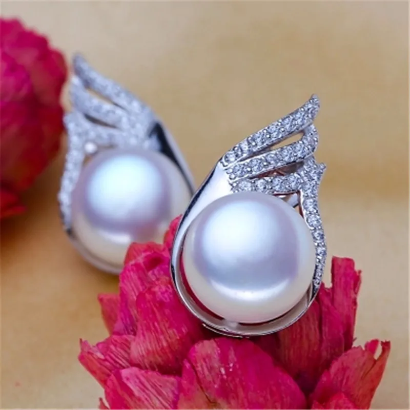 Женские серьги из серебра 925 пробы с жемчугом|pearl earrings|earrings for womenpearl earrings women |