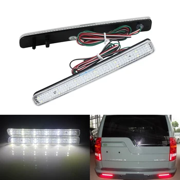 

ANGRONG 24 SMD 2X LED Rear Bumper Reflector Stop Brake Fog Light Lamp For Land Rover Discovery LR3 LR4 12V