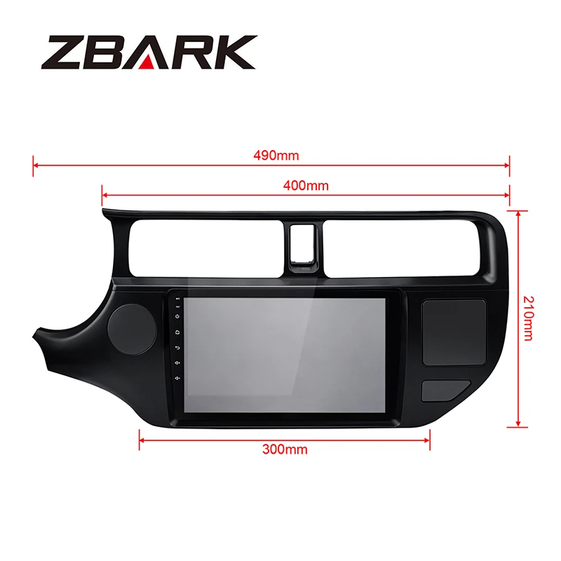 Sale 9" Android RAM 2G Car Radio Multimedia stereo Player GPS Navigation NO DVD for KIA RIO K3 2013 2014 2015  YHTK9074 4
