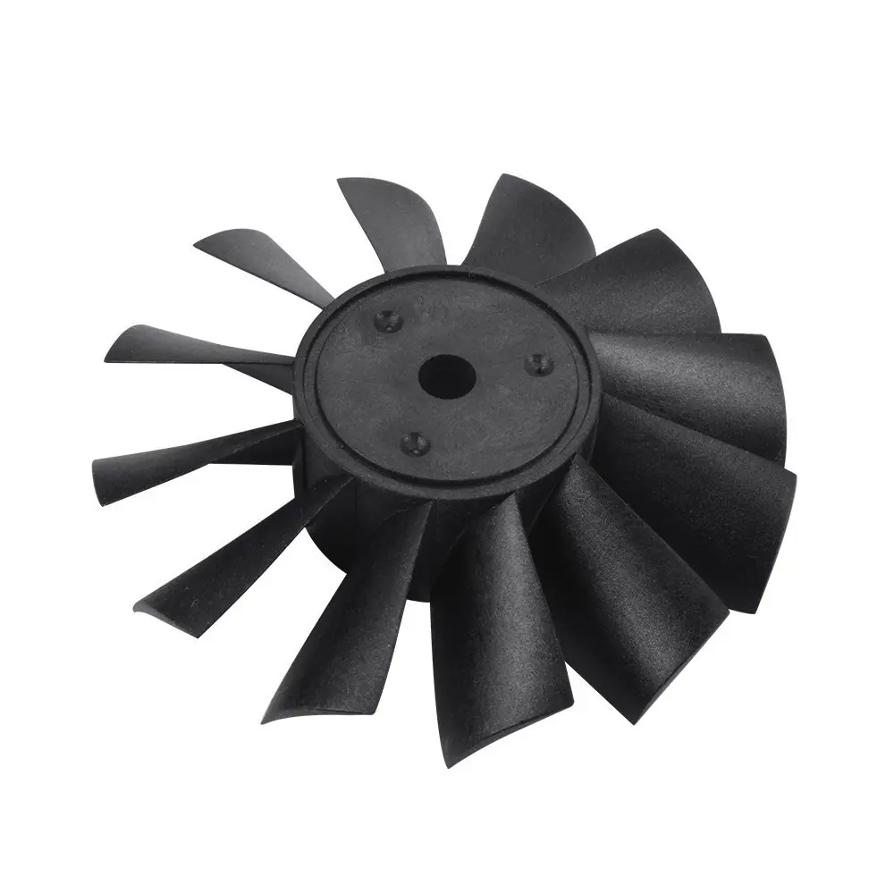 QX двигатель 64 мм EDF воздуховод корпус вентилятор 12 Blade Prop Unit запасные части для