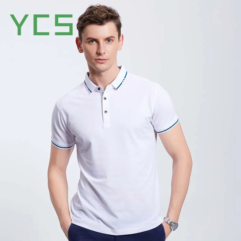 YCS Store ваш собственный дизайн бренд логотип/изображение на заказ мужские и женские рубашки-поло плюс размер рубашка поло мужская одежда