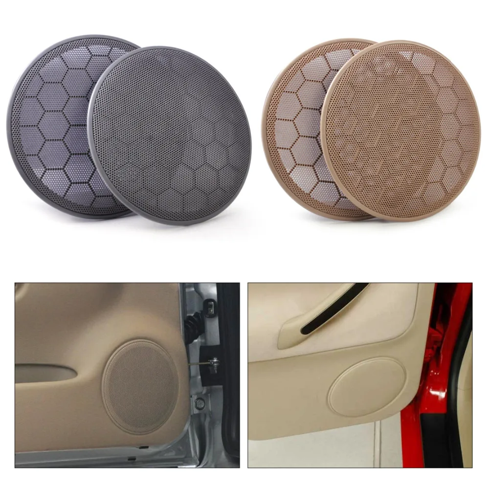 Beler 2 шт. дверной громкоговоритель крышка гриль 3B0868149 для VW Beetle Passat B5 Jetta MK4 Golf GTI 1999
