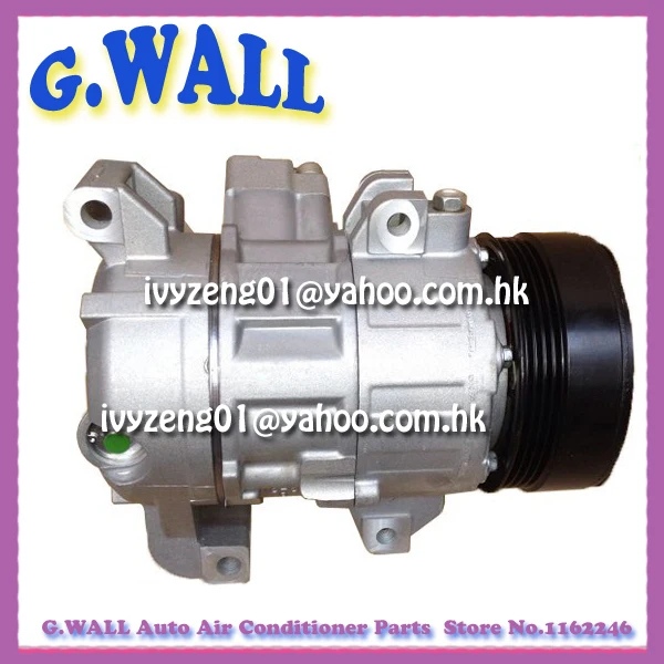 

DCS-141C BRAND NEW AUTO AC COMPRESSOR FOR Suzuki Grand Vitara 2005 2006 2008 G.W.- DCS-141C-4PK-110 PV4 R134a PV6
