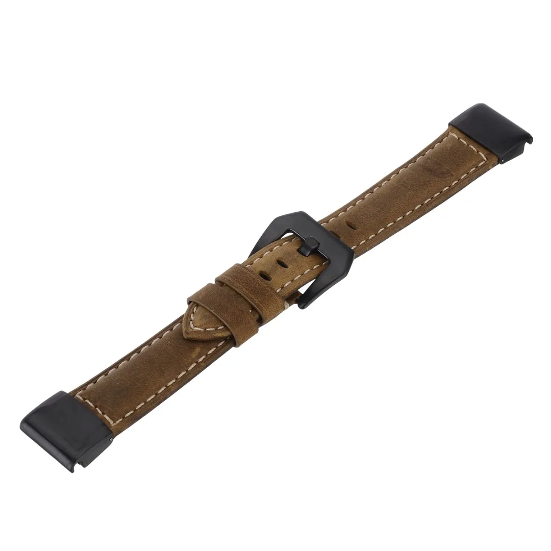 Shellhard New Quick Fit Genuine Leather Watchbands For Garmin Fenix 5/Fenix 5X 2 Colors Watch Band Wristband Strap