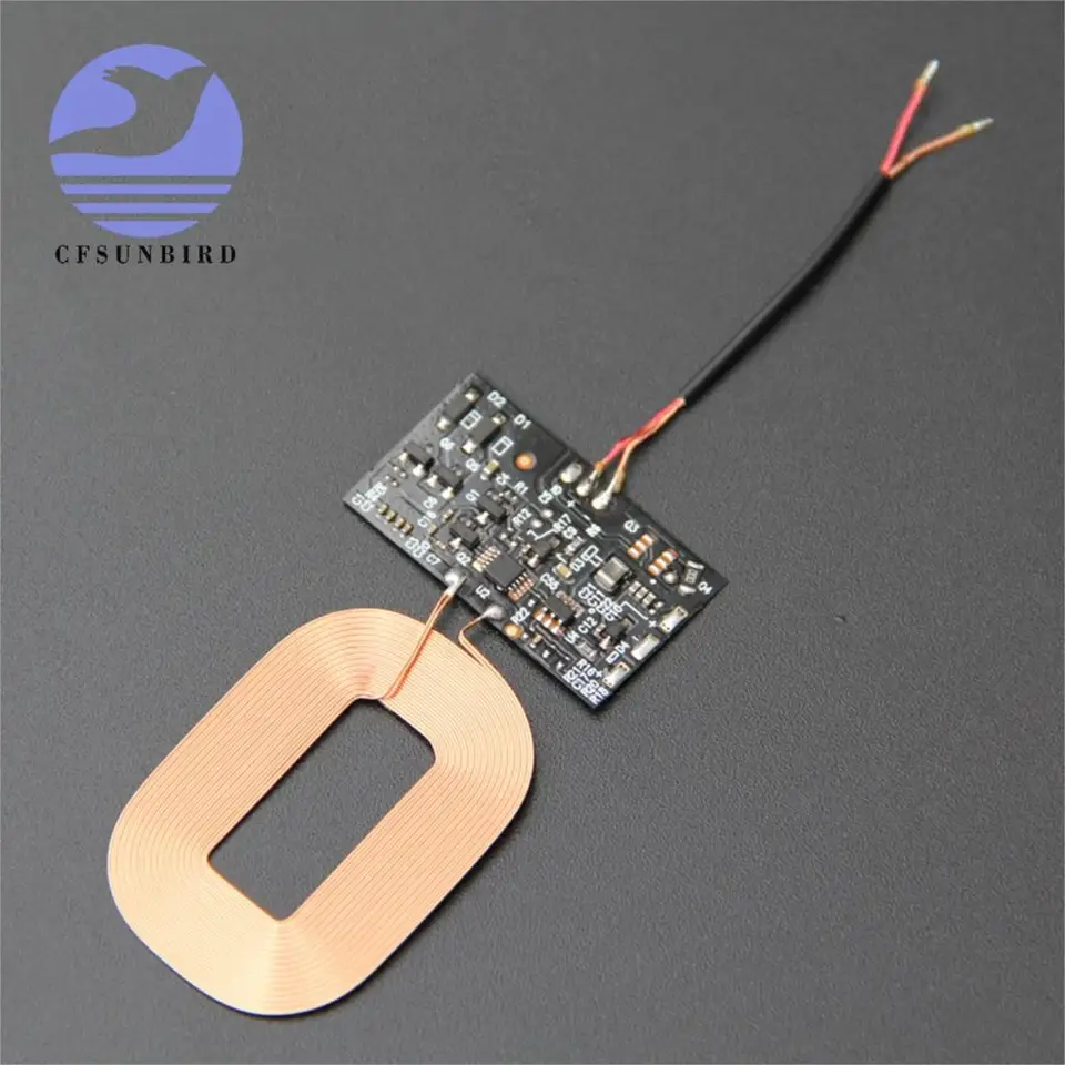 Bobina Di Ricarica Wireless Fai-da-te Standard Qi Modulo - Foto 5