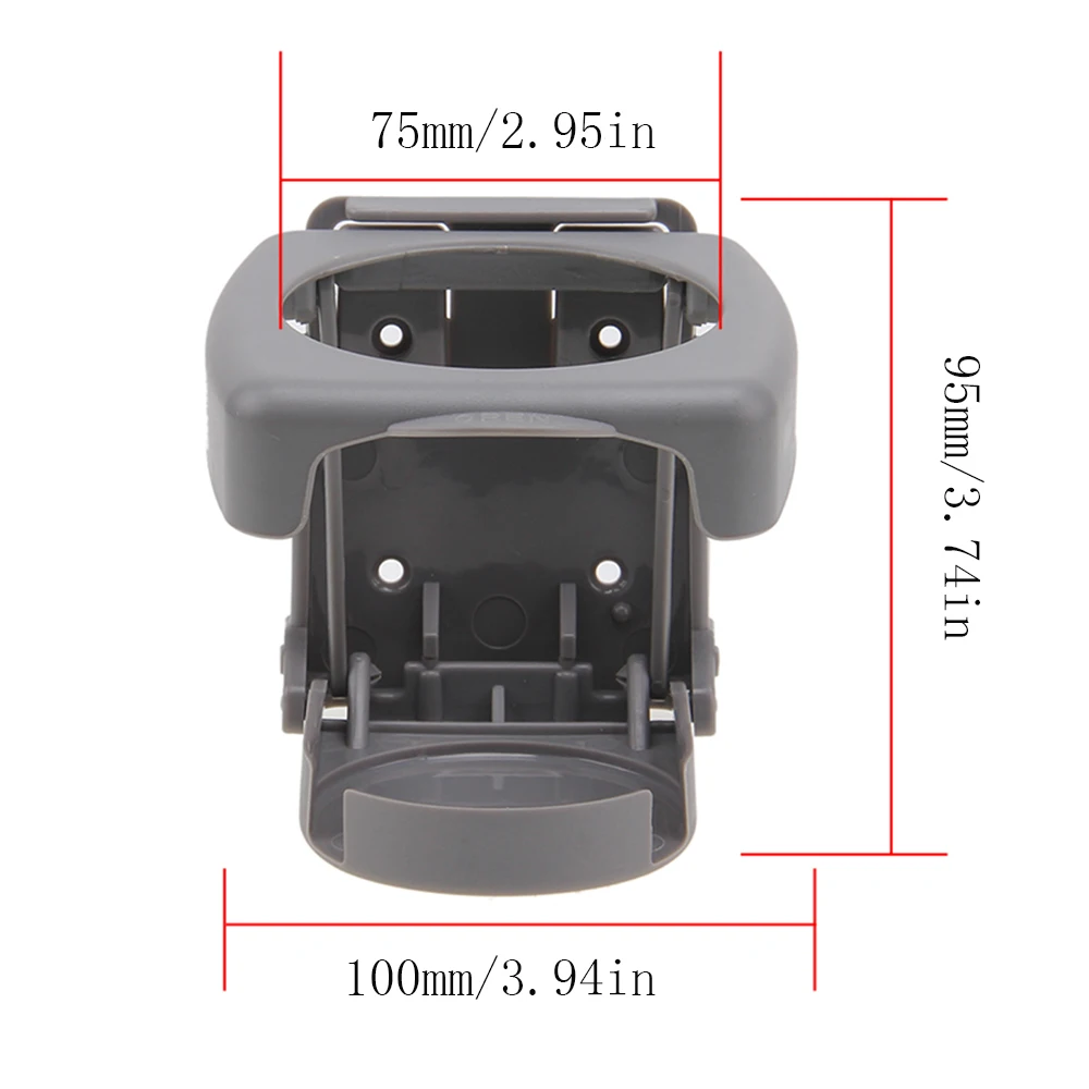 GLCC автомобильный подстаканник, Универсальный Авто складной органайзер для бутылки кофе и напитков, подставка для дверного крепления, ABS принадлежности, аксессуары 60-100 мм