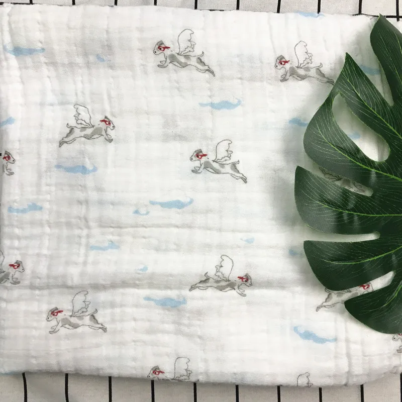 Cobertor do Bebê Qualidade do Que Toalha de Banho Cobertor de Algodão Musselina Swaddle Cobertor Melhor Aden Anais Infantil Envoltório 2 Pcs - Par 17 High Quality Mamãe e Bebê