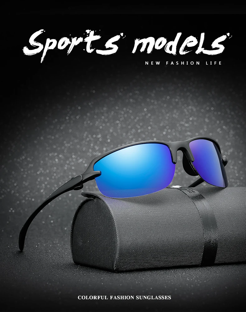 Спортивные солнцезащитные очки, поляризованный Polaroid, солнцезащитные очки для рыбалки, UV400, спортивные мужские и женские солнцезащитные очки для мужчин, De Sol Feminino