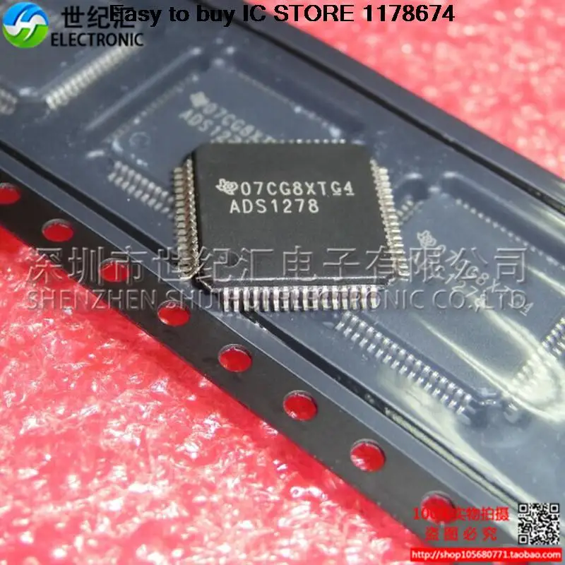 ADS1278 ADS1278IPAPT a/d converter 24 bit (ADC)adc adcadcadc card AliExpress