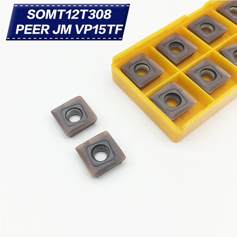 50 шт. SOMT12T308 FEER JH VP15TF карбидные вставки внутренний последний резец токарный