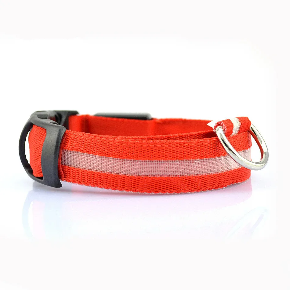 Safety LED Luminous Nylon Collar for Pets - Image 4