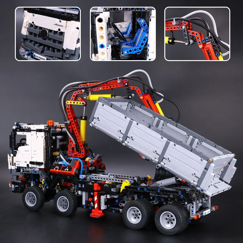 Technic 20005 Mercedes Benz Arocs 3245 Модель Строительный блок кирпичи совместимые legolyes Techinic 42023