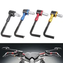 2 Unids/lote Universal CNC Aluminio 7/8 “22mm Manillar de La Motocicleta de motocross Guardia Guardamanos de Freno Palancas de Embrague Proteger Guardia