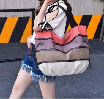 

2019 Canvas Shoulder Handbags Large Capacity Messenger Bags Bolsa Feminina Bolsos women luxury bags