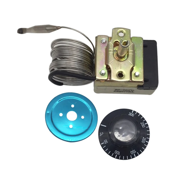 2m 50300 Degree F New Heater Thermostat Frying Pan Thermostat Temperature Control Electric Deep