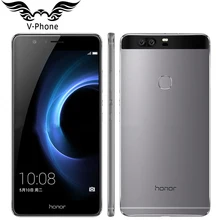 Original Huawei Honor V8 4G LTE Mobile Phone 4GB RAM 64G ROM 5 7 inch Android