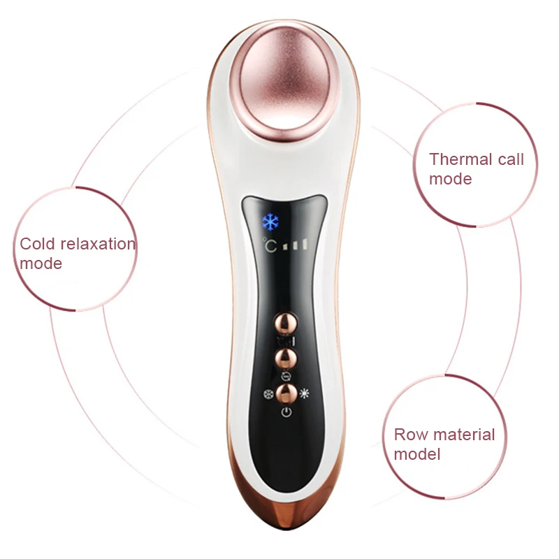  New Rechargeable Electric Eye Massager Hot Cold Eye Care Machine Vibration Massage Device Remove Wr